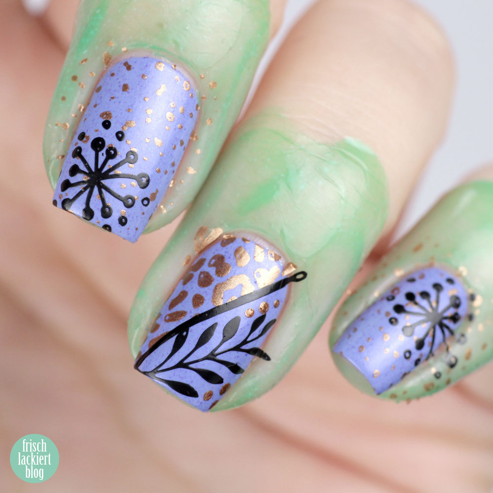Frischlackiert-Challenge Mix and Match Nailart – by frischlackiert