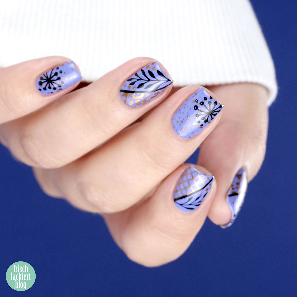 Frischlackiert-Challenge Mix and Match Nailart – by frischlackiert