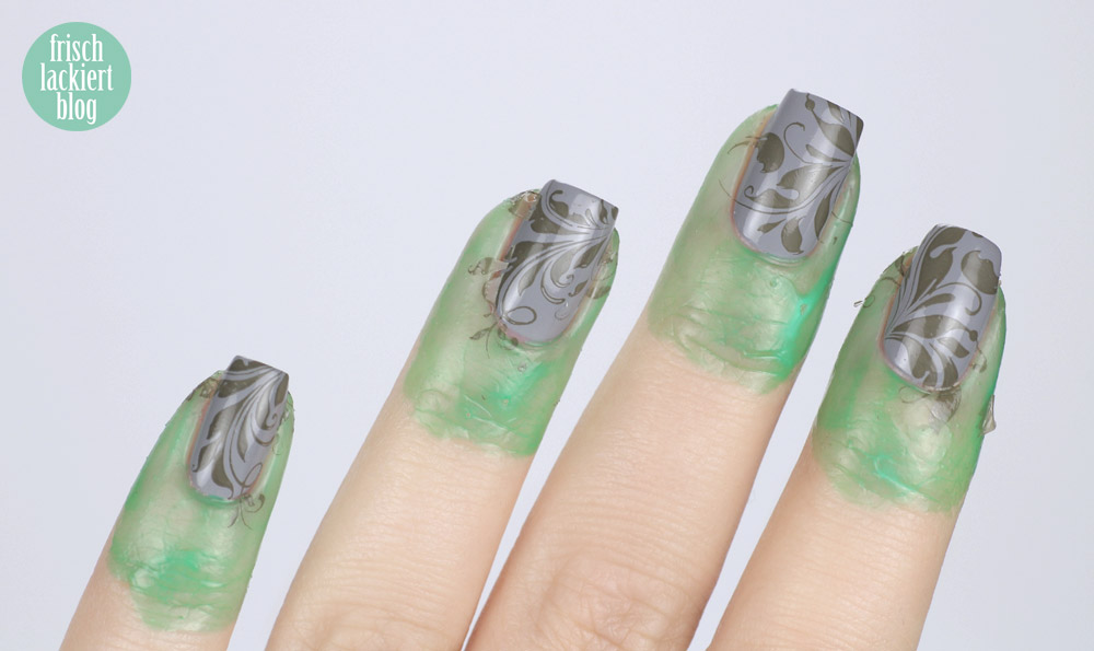 Frischlackiert-Challenge Doppelstampig Nailart – mit der Trind Life below Zero Kollektion – Tutorial by frischlackiert