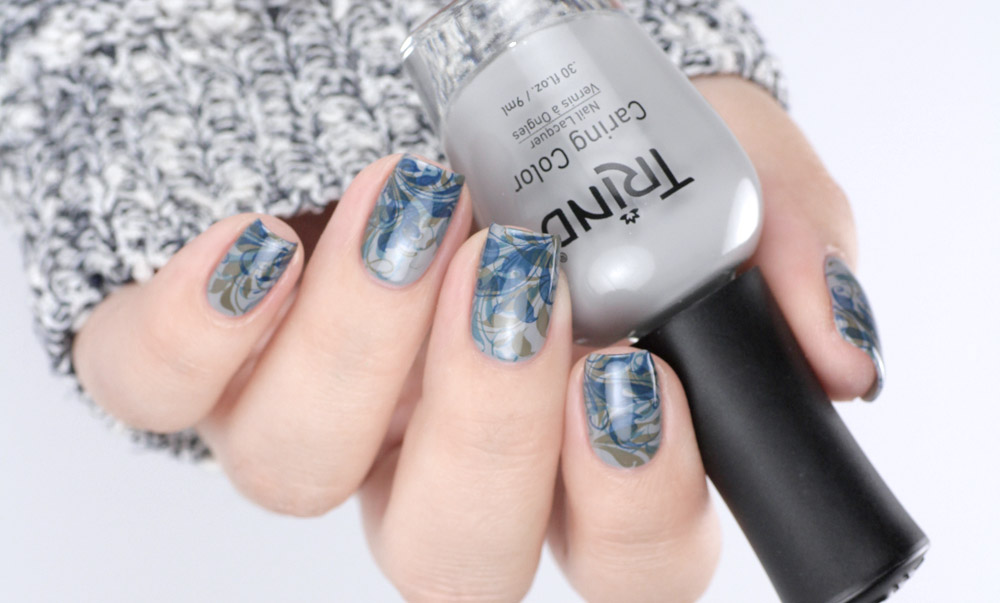 Frischlackiert-Challenge Doppelstampig Nailart – mit der Trind Life below Zero Kollektion – Tutorial by frischlackiert