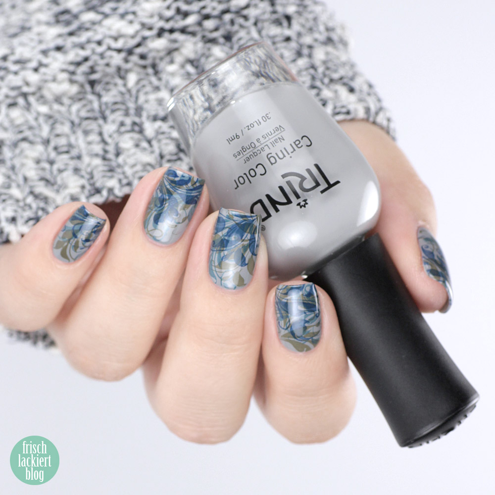 Frischlackiert-Challenge Doppelstampig Nailart – mit der Trind Life below Zero Kollektion – Tutorial by frischlackiert