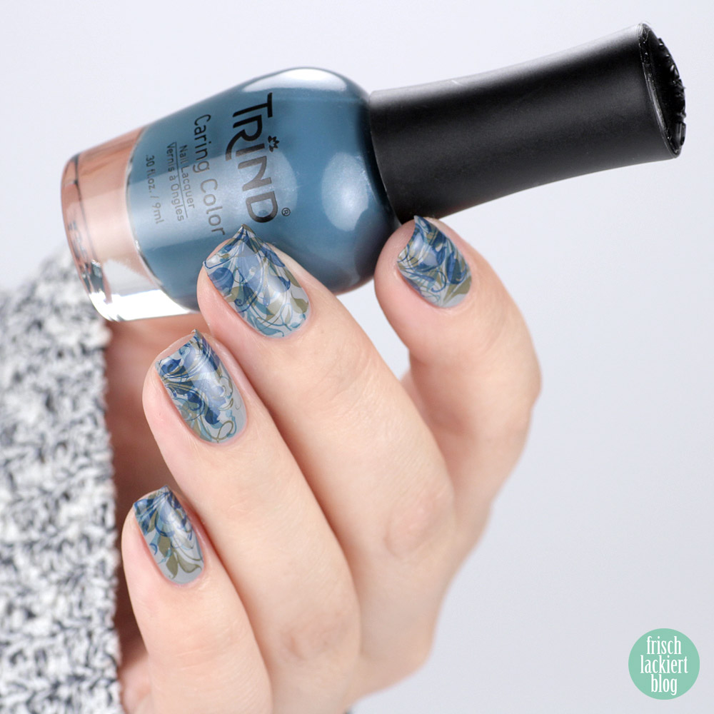 Frischlackiert-Challenge Doppelstampig Nailart – mit der Trind Life below Zero Kollektion – Tutorial by frischlackiert