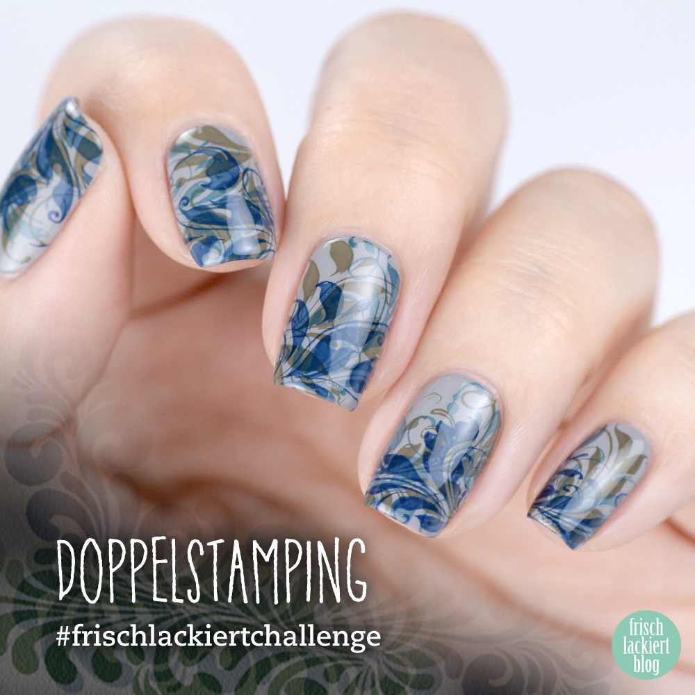 Frischlackiert-Challenge Doppelstampig Nailart – mit der Trind Life below Zero Kollektion – Tutorial by frischlackiert