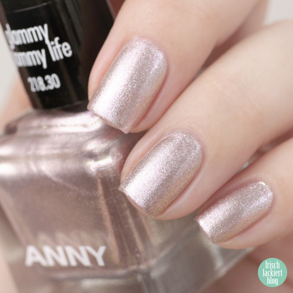 ANNY GLAM-À-PORTER Kollektion – glammy glammy life – swatch by frischlackiert
