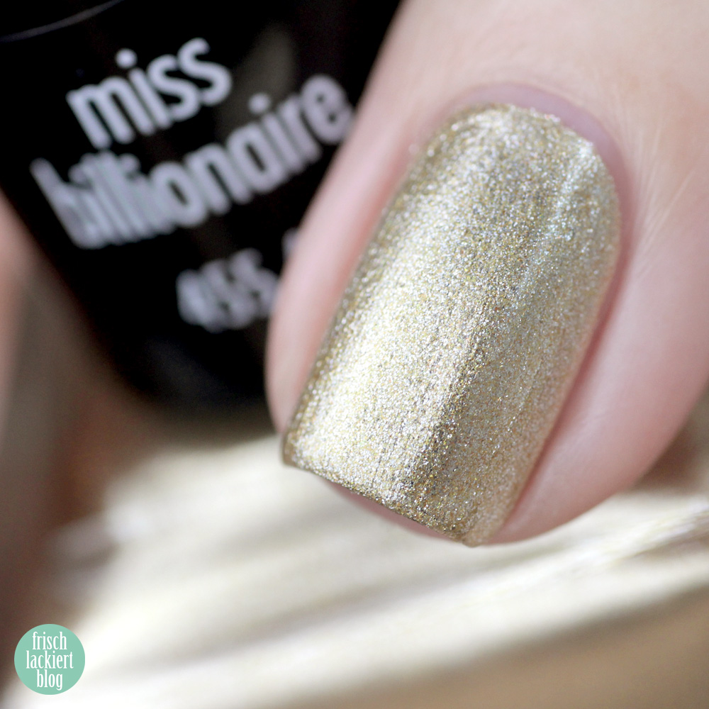 ANNY GLAM-À-PORTER Kollektion – miss billionaire – swatch by frischlackiert