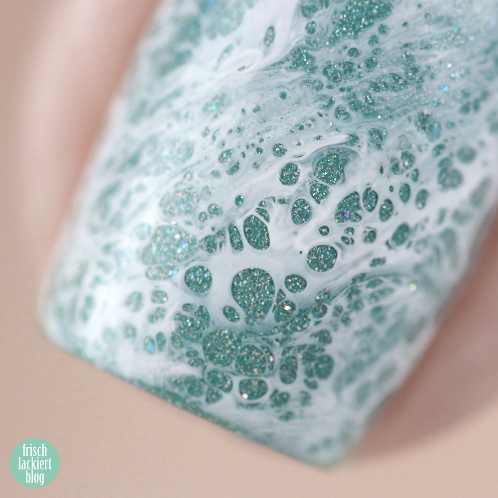 Frischlackiert-Challenge – Ombre Nailart in Mint und Türkis – by frischlackiert