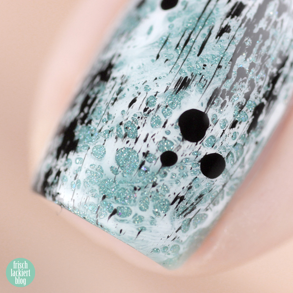 Frischlackiert-Challenge – Ombre Nailart in Mint und Türkis – by frischlackiert