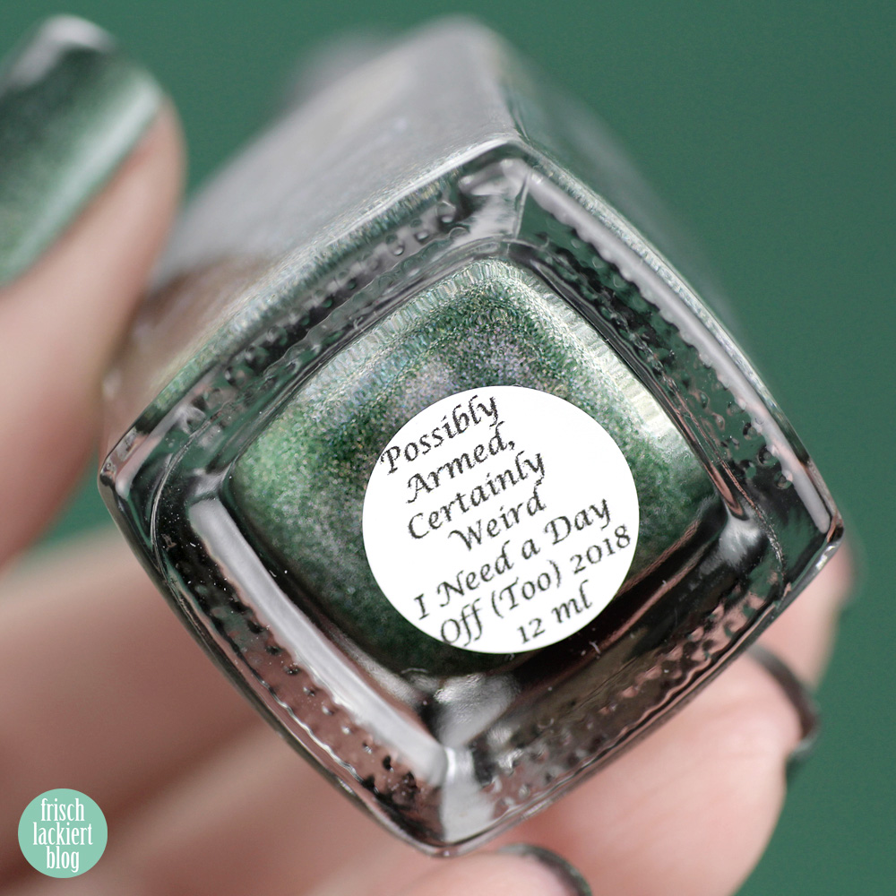 Colors by Llarowe - Possibly Armed, Certainly Weird – swatch by frischlackiert