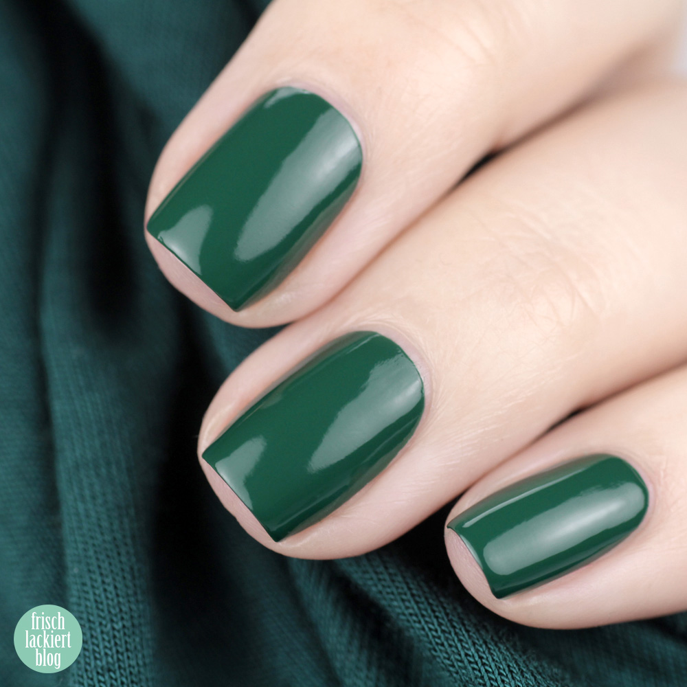 Look to Go – Pine Green – Nagellack made in Germany – swatch by frischlackiert