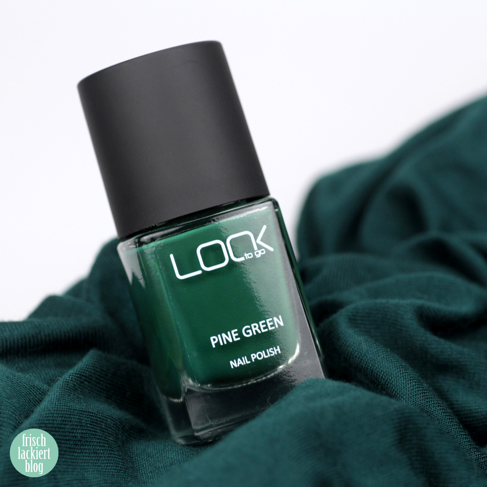 Look to Go – Pine Green – Nagellack made in Germany – swatch by frischlackiert