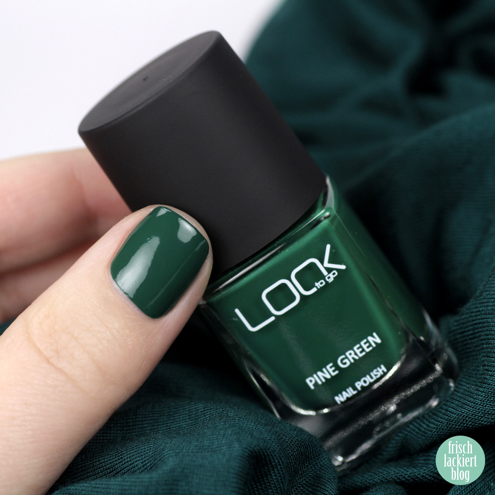 Look to Go – Pine Green – Nagellack made in Germany – swatch by frischlackiert