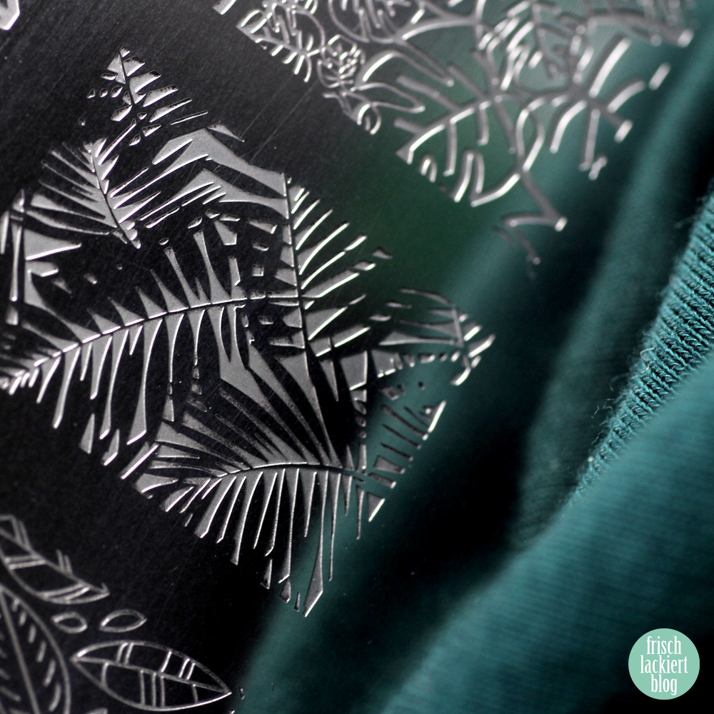 Look to Go – Nailart mit Pine Green und Azure – Tropical Winter Nailart – by frischlackiert