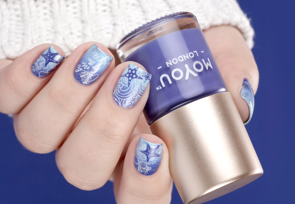 MoYou Stamping Nailart – Mermaid / Meerjungfrau – by frischlackiert