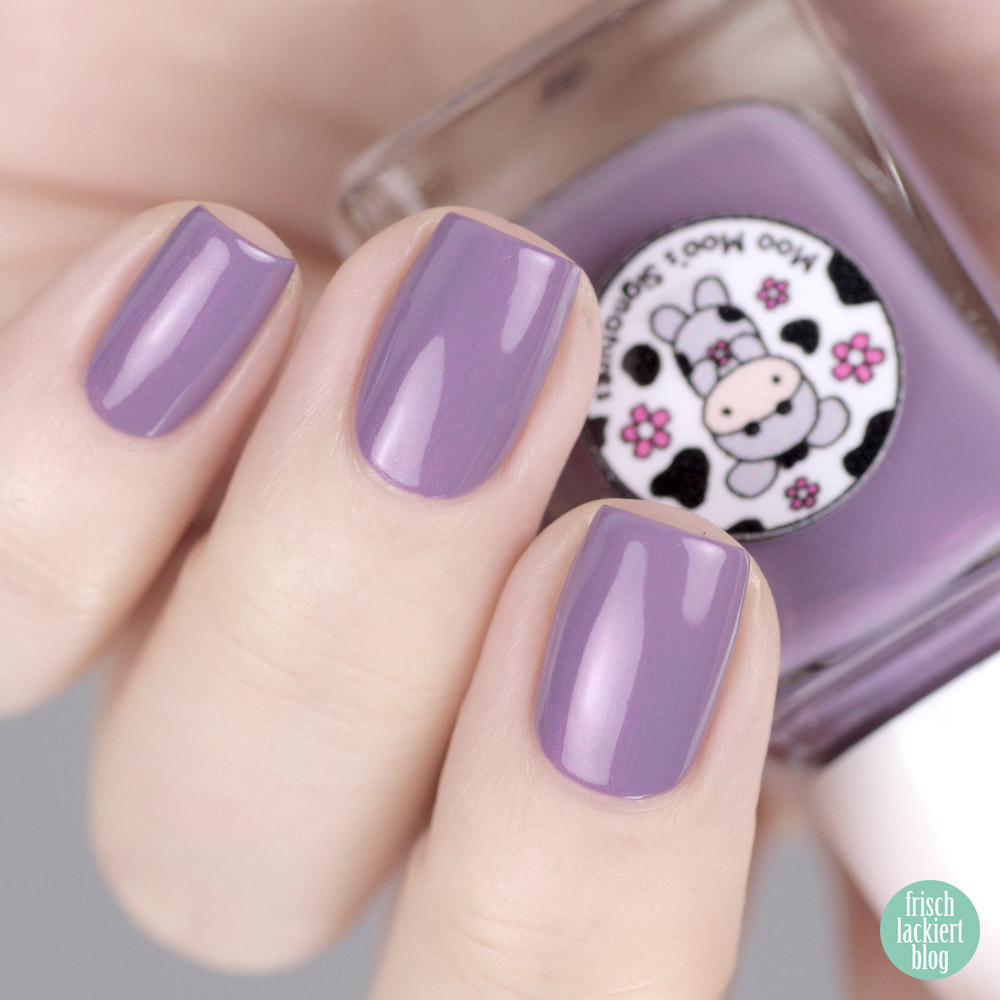 Moo Moo's Signatures – Magical Forest Trio – Limited Edition – Smoky Lavender – swatch by frischlackiert
