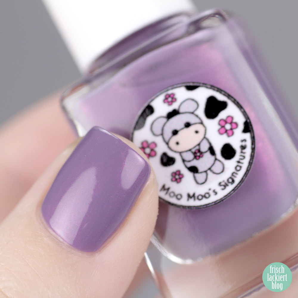 Moo Moo's Signatures – Magical Forest Trio – Limited Edition – Smoky Lavender – swatch by frischlackiert