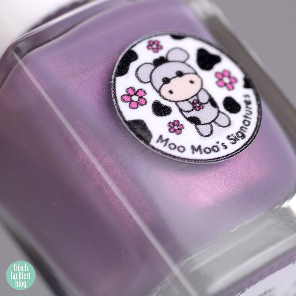 Moo Moo's Signatures – Magical Forest Trio – Limited Edition – Smoky Lavender – swatch by frischlackiert
