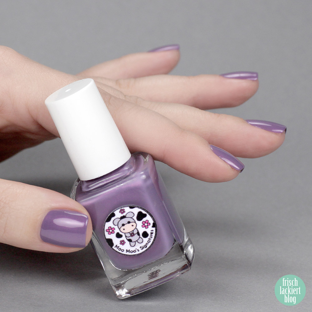 Moo Moo's Signatures – Magical Forest Trio – Limited Edition – Smoky Lavender – swatch by frischlackiert