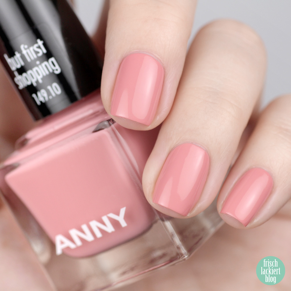 ANNY La La Life Kollektion – But first shopping – Frühling 2019 – Nagellack – swatch by frischlackiert