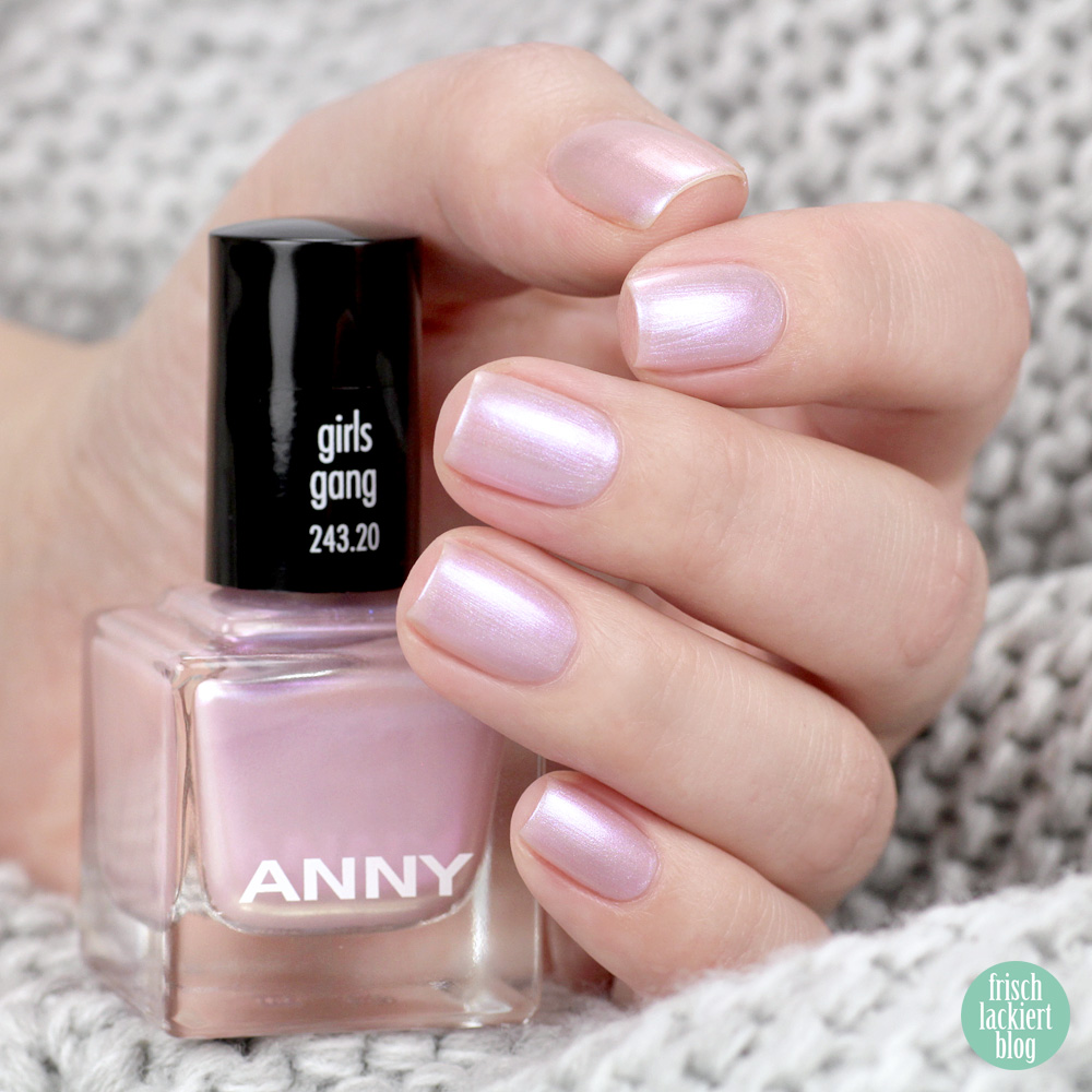 ANNY La La Life Kollektion – Girls Gang – Frühling 2019 – Nagellack – swatch by frischlackiert