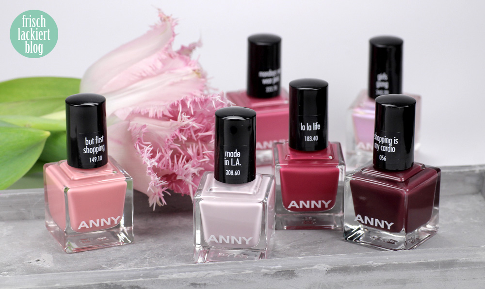 ANNY La La Life Kollektion – Frühling 2019 – Nagellack – swatch by frischlackiert