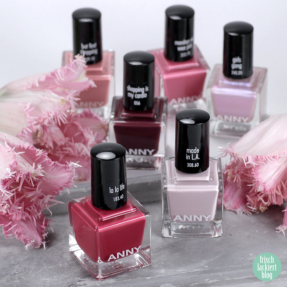 ANNY La La Life Kollektion – Frühling 2019 – Nagellack – swatch by frischlackiert