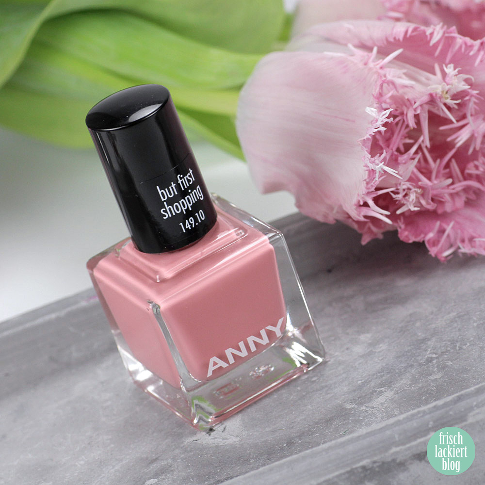 ANNY La La Life Kollektion – But first shopping – Frühling 2019 – Nagellack – swatch by frischlackiert