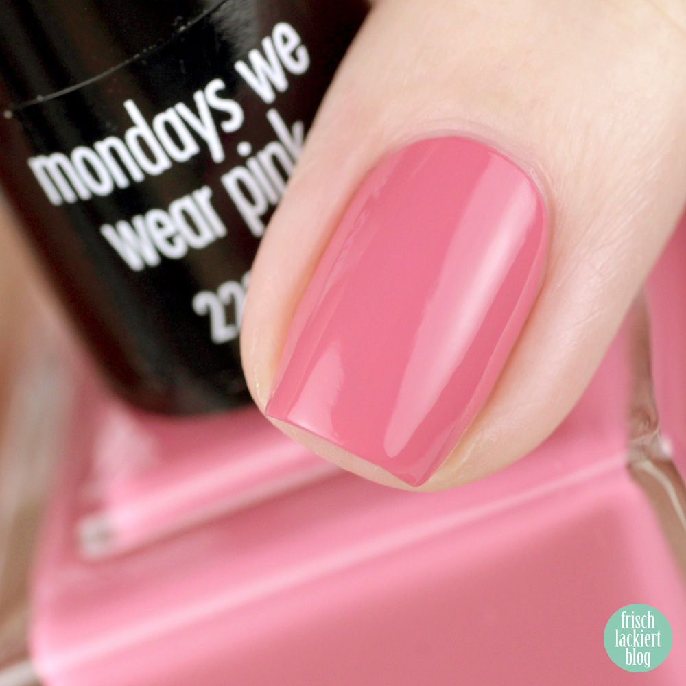 ANNY La La Life Kollektion – Mondays we wear pink – Frühling 2019 – Nagellack – swatch by frischlackiert
