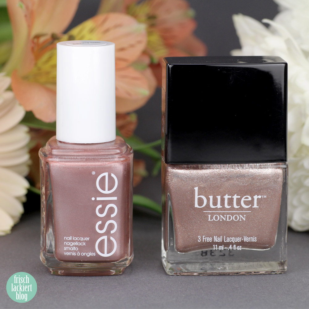 Alternative zu essie Penny Talk – Vergleich Rosegold Nagellack – Dupe Suche – by frischlackiert