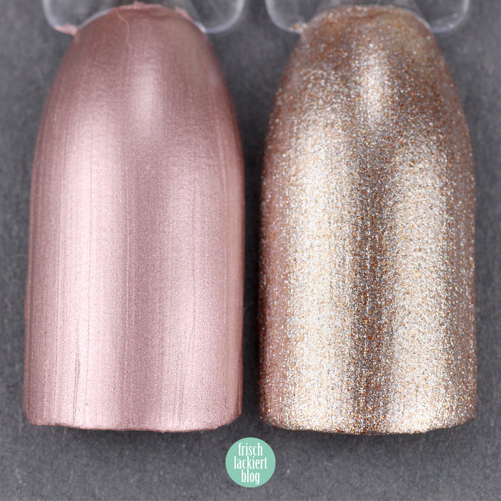 Alternative zu essie Penny Talk – Vergleich Rosegold Nagellack – Dupe Suche – by frischlackiert