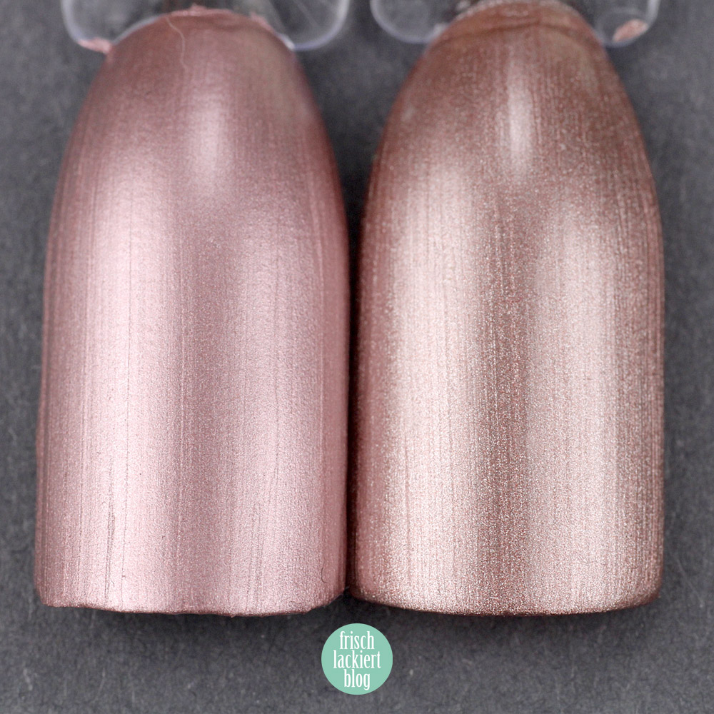 Alternative zu essie Penny Talk – Vergleich Rosegold Nagellack – Dupe Suche – by frischlackiert