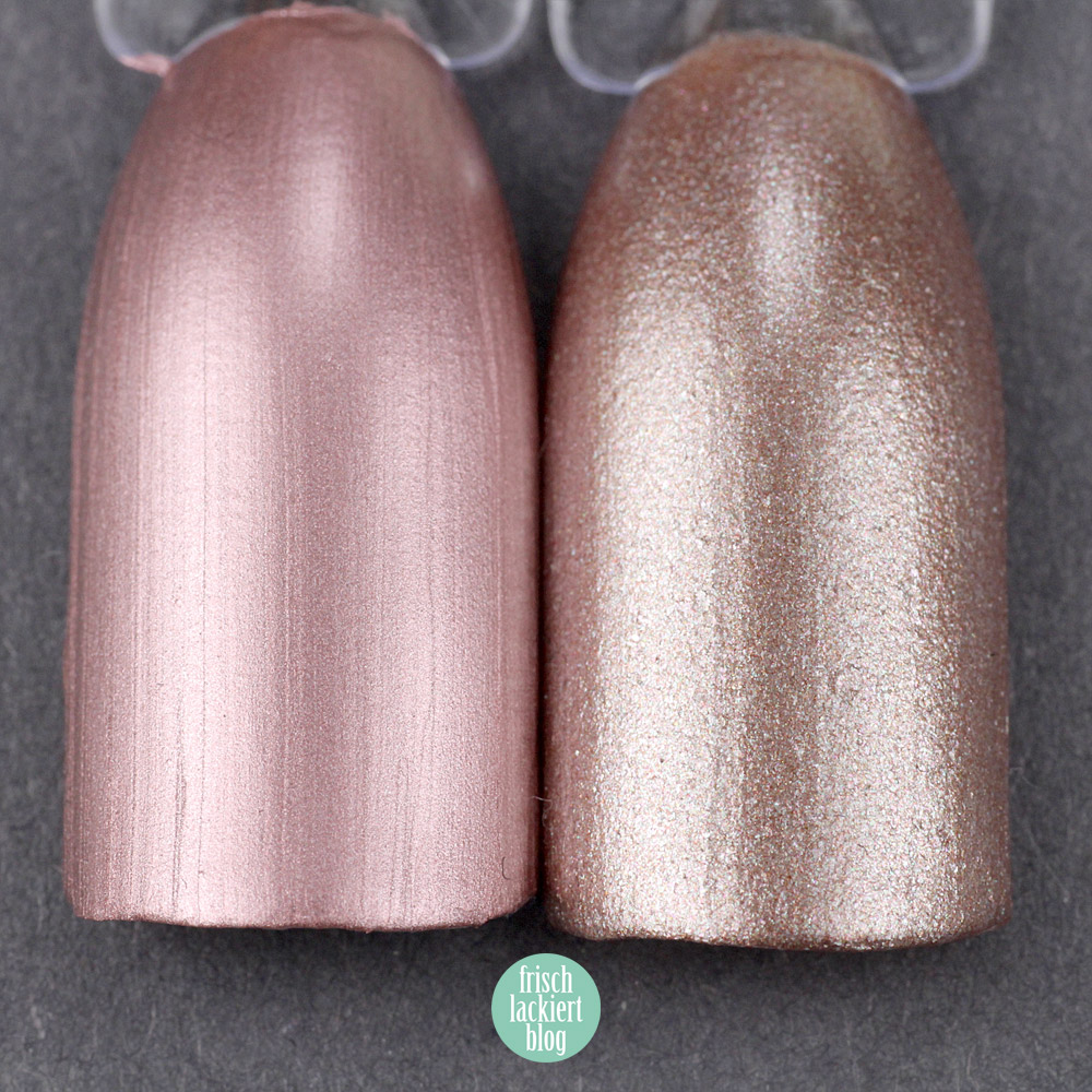 Alternative zu essie Penny Talk – Vergleich Rosegold Nagellack – Dupe Suche – by frischlackiert