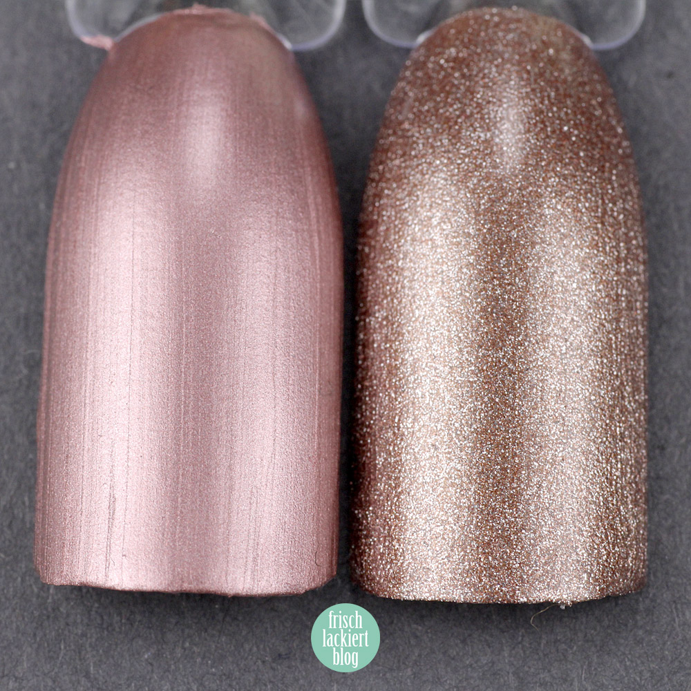 Alternative zu essie Penny Talk – Vergleich Rosegold Nagellack – Dupe Suche – by frischlackiert