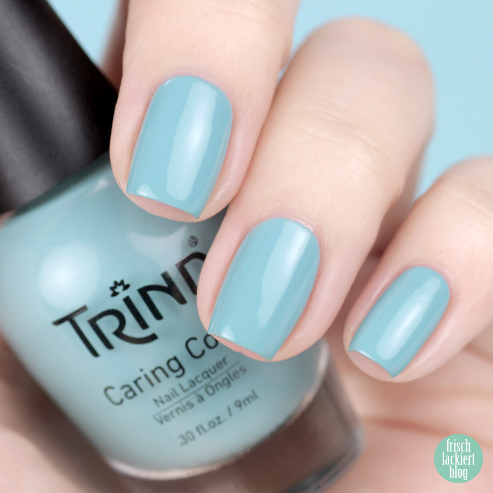 Trind Ligurian Sea – türkis blauer Nagellack – Cinque Terre Charm Kollektion – Swatch by frischlackiert