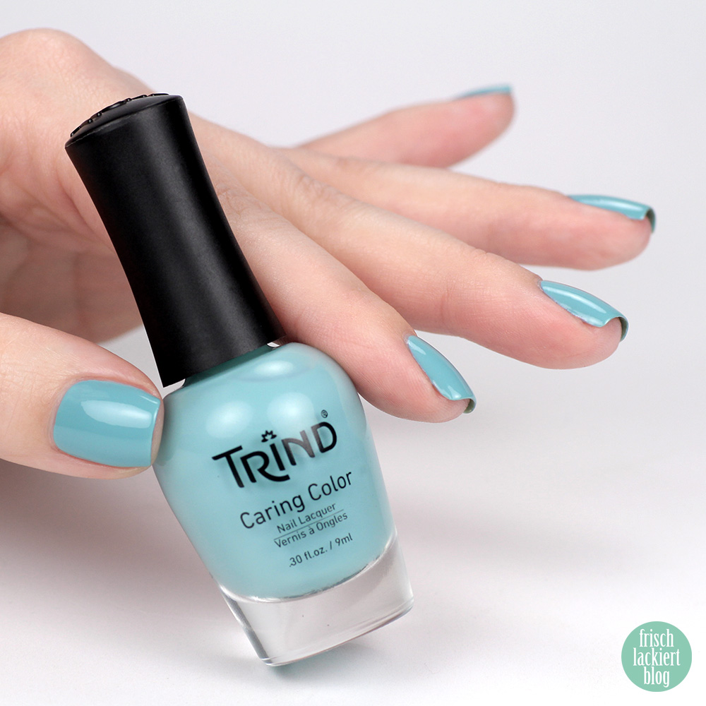 Trind Ligurian Sea – türkis blauer Nagellack – Cinque Terre Charm Kollektion – Swatch by frischlackiert