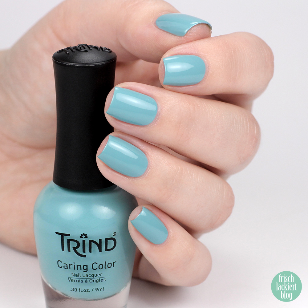 Trind Ligurian Sea – türkis blauer Nagellack – Cinque Terre Charm Kollektion – Swatch by frischlackiert