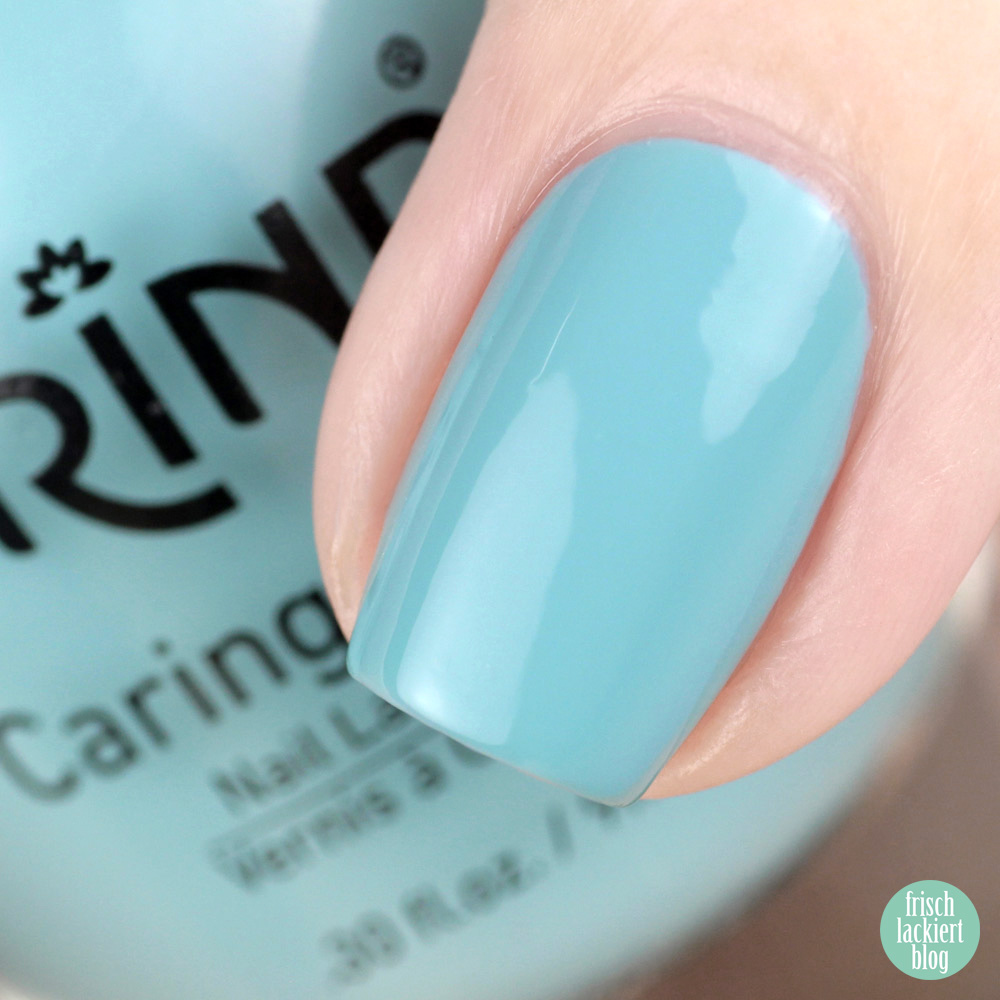 Trind Ligurian Sea – türkis blauer Nagellack – Cinque Terre Charm Kollektion – Swatch by frischlackiert