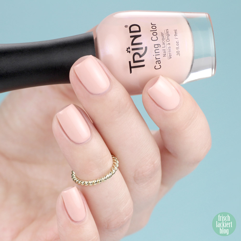 Trind Guvano Nude – beiger Nagellack – Cinque Terre Charm Kollektion – Swatch by frischlackiert