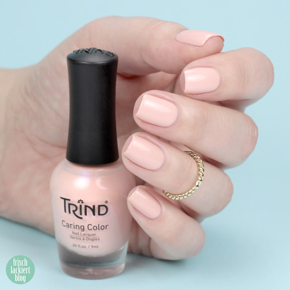 Trind Guvano Nude – beiger Nagellack – Cinque Terre Charm Kollektion – Swatch by frischlackiert