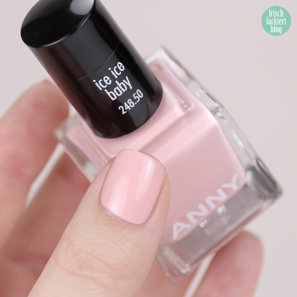 Ice Ice Baby Sommerkollektion ANNY – Trend Nagellackfarben für den Sommer 2019 – swatch by frischlackiert