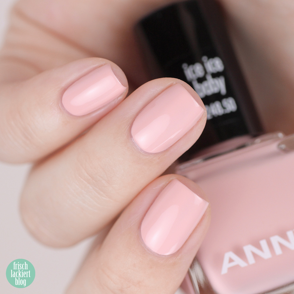Ice Ice Baby Sommerkollektion ANNY – Trend Nagellackfarben für den Sommer 2019 – swatch by frischlackiert