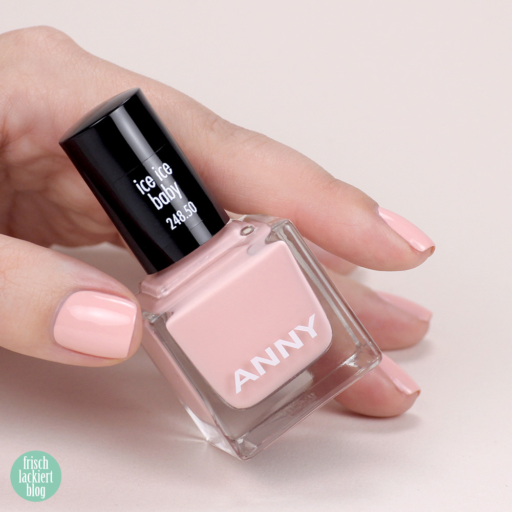 Ice Ice Baby Sommerkollektion ANNY – Trend Nagellackfarben für den Sommer 2019 – swatch by frischlackiert