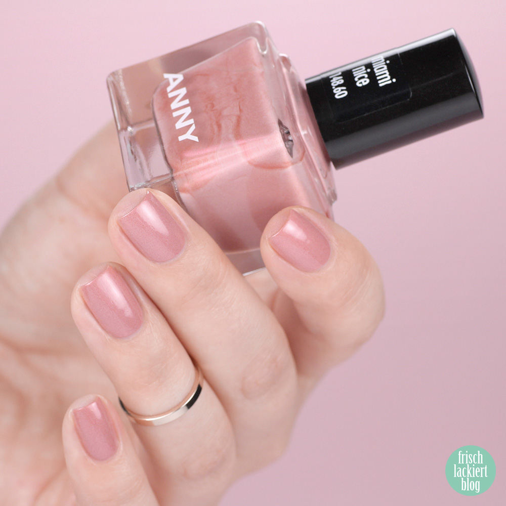Ice Ice Baby Sommerkollektion ANNY – miami nice – Trend Nagellackfarben für den Sommer 2019 – swatch by frischlackiert