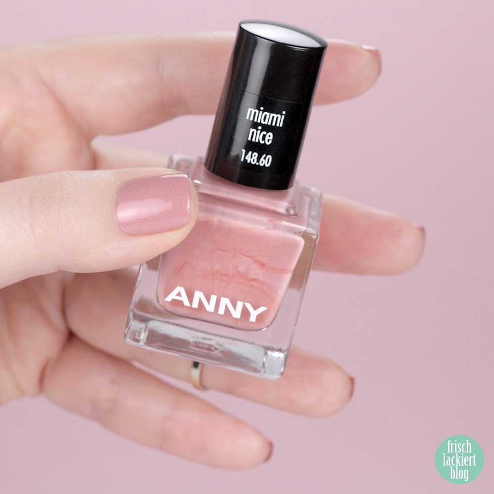 Ice Ice Baby Sommerkollektion ANNY – miami nice – Trend Nagellackfarben für den Sommer 2019 – swatch by frischlackiert