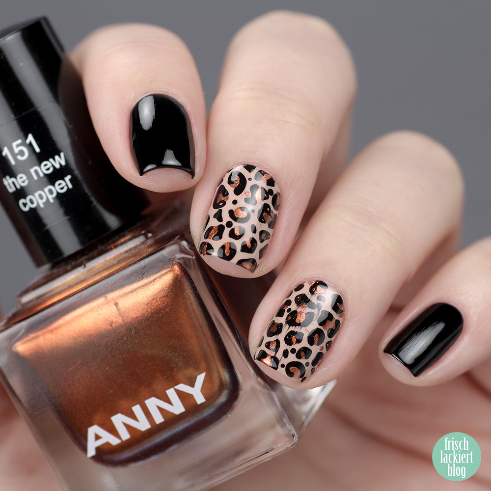 Frischlackiert-Challenge – Miau – Leopard Nailart – by frischlackiert