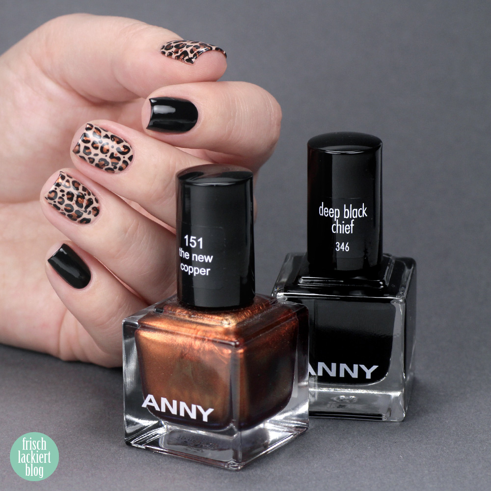 Frischlackiert-Challenge – Miau – Leopard Nailart – by frischlackiert