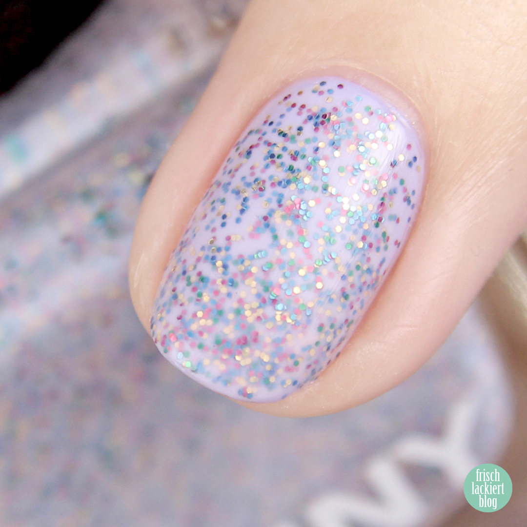 ANNY present for you und ANNY lilac bash swatch – by frischlackiert