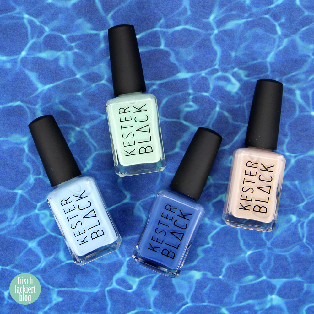 Beach Nails mit Kester Black – Sea Ocean Nailart MoYou Summer Lovin 06 – Sommer Nailart – by frischlackiert