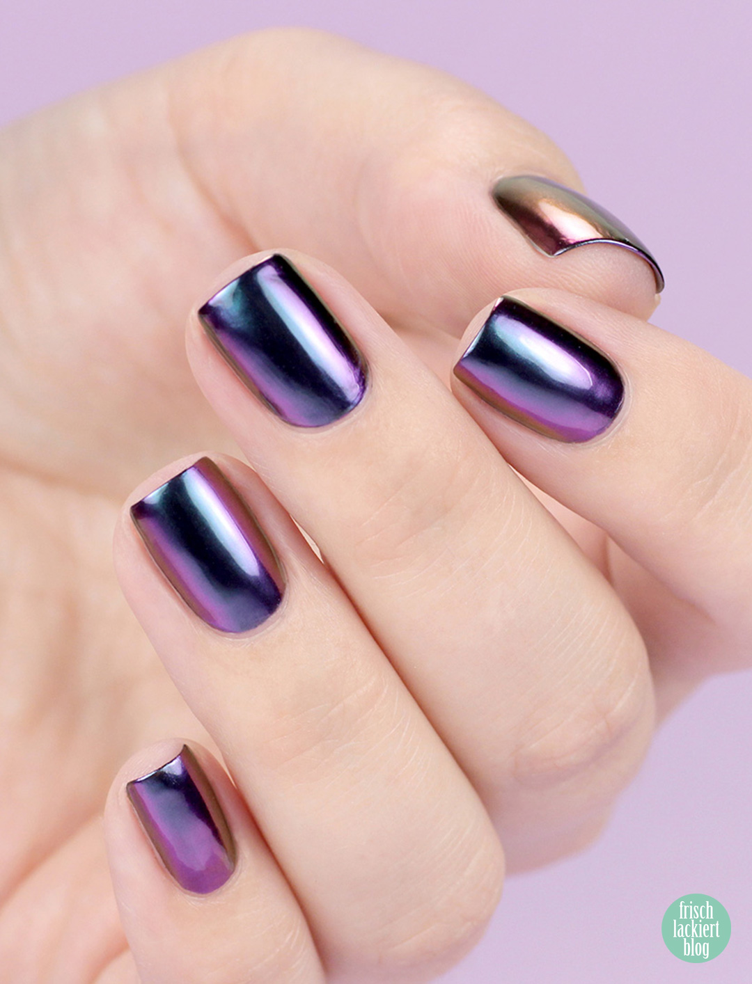 WhatsUp Nails Dream Powder Swatch – Nailart mit Chrome Puder für Naturnägel ohne Gel – by frischlackiert