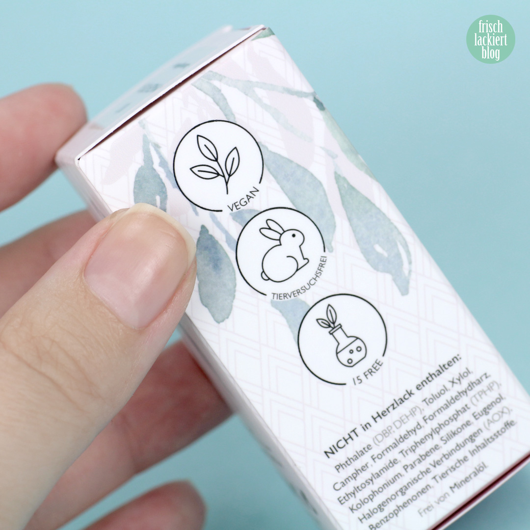 Herzlack – verspielt veganer Nagellack aus Deutschland – Review und Swatches von frischlackiert