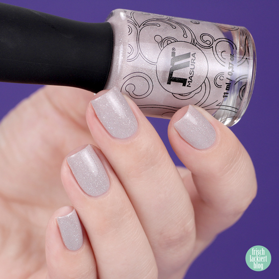 Masura lavender wedding – winter nailpolish – swatch by frischlackiert